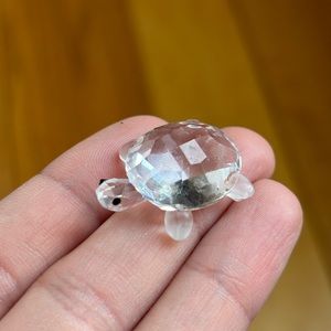 Swarovski Crystal Baby Turtles - set of 2